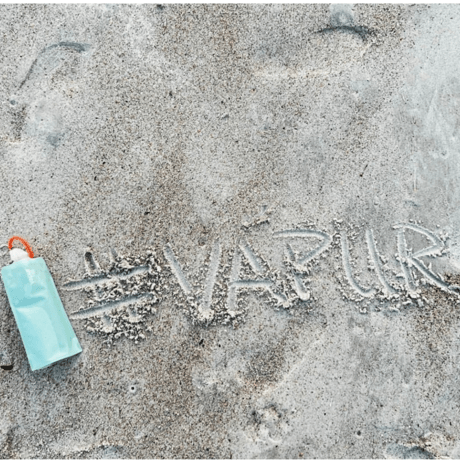 【Vapur（ヴェイパー）】 Wide Mouth Sea Glass 0.7L