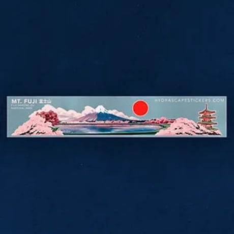 Mt. Fuji Miniscape Sticker JAPAN edition ハイドラスケープ　ステッカー