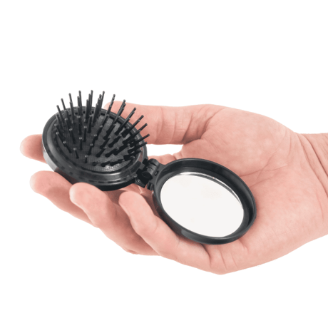 【Zpacks（ジーパックス）】Mini Hair Brush w/ Mirror（ミニヘアブラシ・ミラー）