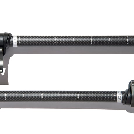 【DESCHUTES（デシューツ）】3K GRAPHITE FOLDING STAFF（軽量カーボン製トレッキングポール）  ３つ折りタイプ