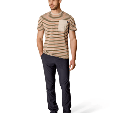 【Rab（ラブ）】Rivelin Stripe Pocket Tee（リベリンストライプポケットティー）