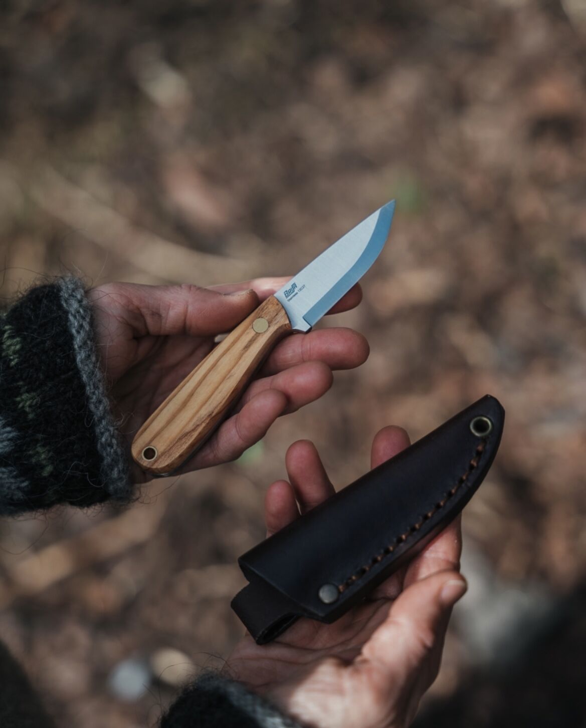 ブリサ BRISA ネッカー70 Necker 70 オリーブ ナイフ アウトドア キャンプに 【正規品】 fit=scale-down,w=1200