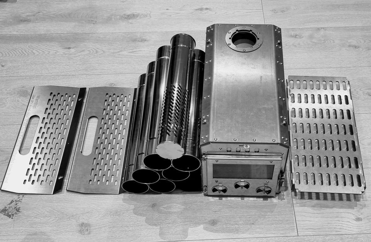 NORTENT】Stainless Steel Stove 2024ver | yellow