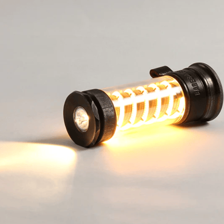 【BEAR BONES（ベアボーンズ）】 エジソンライトスティック LED 2.0 タンブルスチール