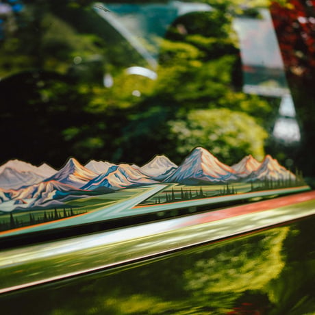 Cascade Volcanoes Infinity Sticker® ハイドラスケープ　ステッカー