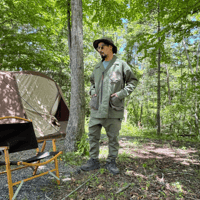 【JRD】 MADE IN JAPAN FIRE PROOF 炎神シリーズEASY CAMPERS PANTS JRD-278