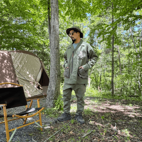 【JRD】 MADE IN JAPAN FIRE PROOF 炎神シリーズEASY CAMPERS PANTS JRD-278