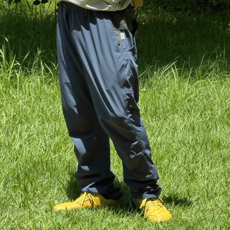 JRD by JARLD MOUNTAIN PNATS マウンテンパンツ GREY BLUE XL