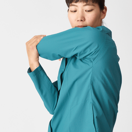 【Axesquin（アクシーズクイン）】Women’ｓ Hutte Shirt (ウィメンズ ヒュッテシャツ)