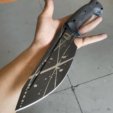 Work Tuff Gear（ワークタフギア）Nomad Field Knife Splatter（ノマドフィールドナイフ　スプラター）