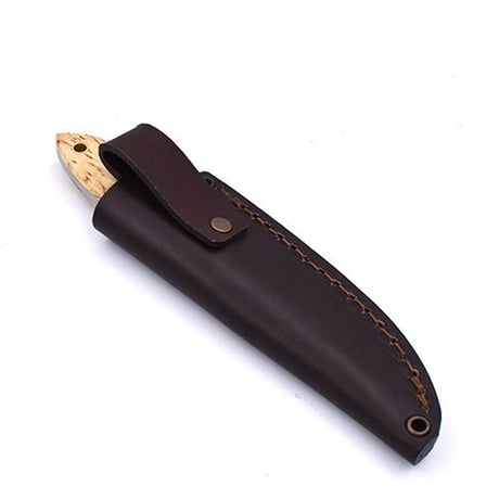 【BRISA/ブリサ】　アウトドアナイフ　BOBTAIL 80 / ボブテイル　カーリーバーチ
