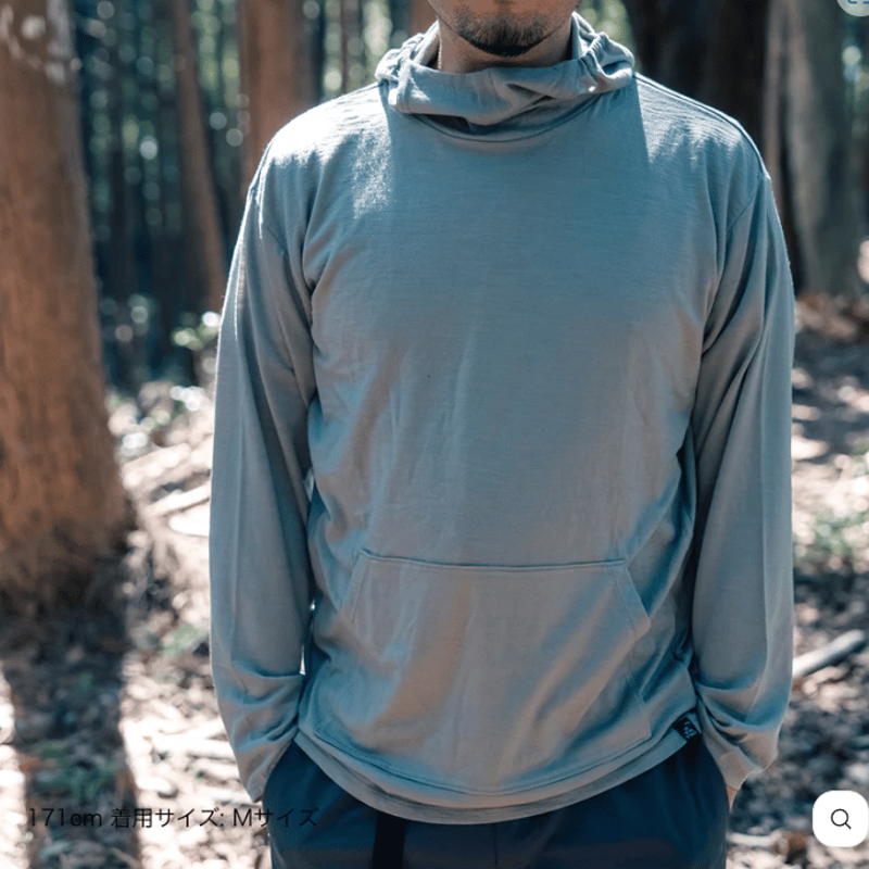STATIC】RAW L.W. HOODY Carbon | yellowknife Out