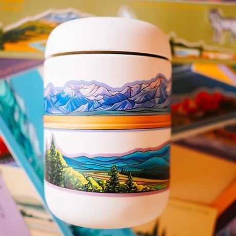 Hydrascape Stickers Mount Yarigatake　JAPAN edition ハイドラスケープ　ステッカー