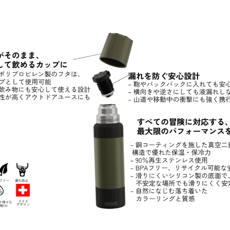 【SIGG】　アルパインスター （3カラー）