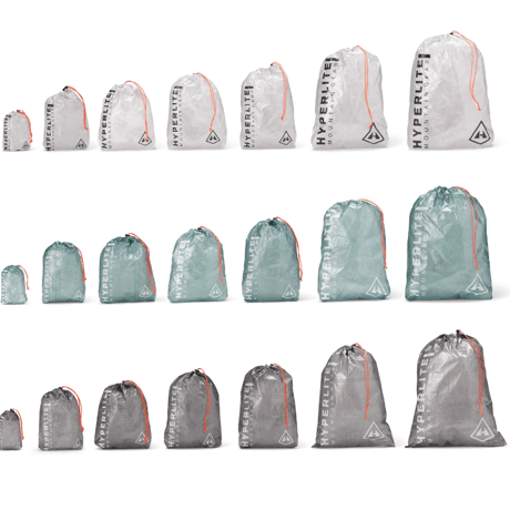 【Hyperlite Mountain Gear/ハイパーライトマウンテンギア】Drawstring Stuff Sacks（ドローイングスタッフサック）