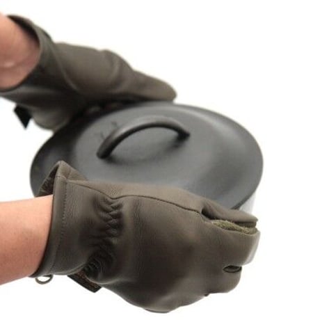 Leather Camp Gloves 001
