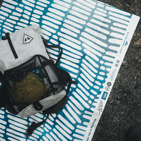 ハイテールデザインズ タイベックグランドクロス Striations Tyvek Tyvek Ground Cloth 