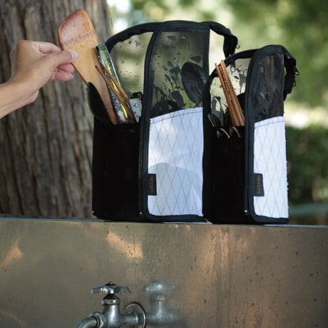【Soto Labo（ソトラボ）】Dry mesh Cutlery case Xpac