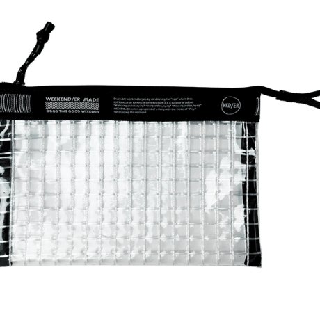 【Weekender（ウィークエンダー）】Flat Case  BLK