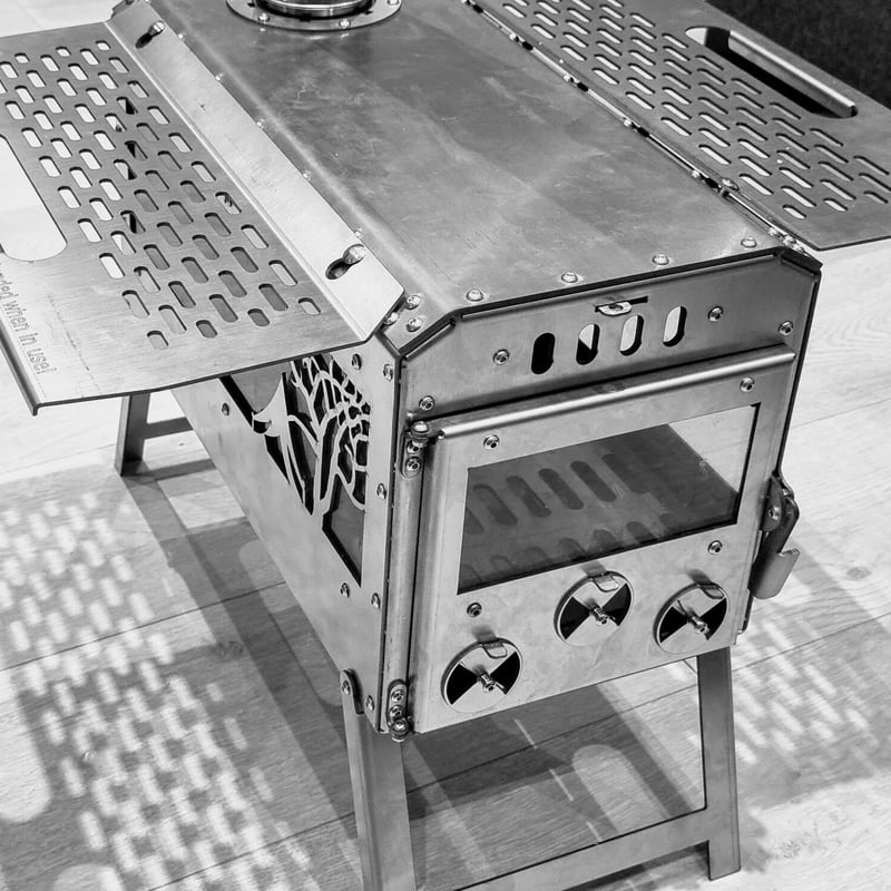NORTENT ノルテント ステンレス 薪ストーブ キャンプ アウトドア NORTENT】Stainless Steel Stove | yellowknife Ou