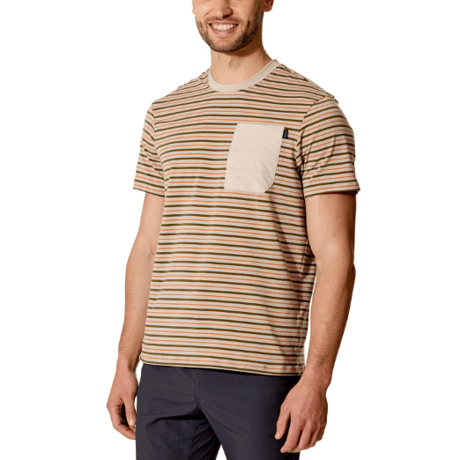 【Rab（ラブ）】Rivelin Stripe Pocket Tee（リベリンストライプポケットティー）