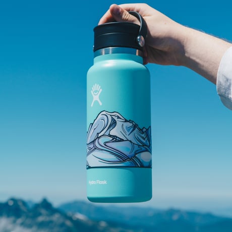Hydrascape Mt. Rainier Infinity Sticker® ハイドラスケープ　ステッカー