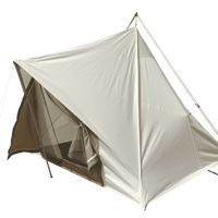 【Ellis Canvas Tent / エリスキャンバステント】THE PRAIRIE TENT 10FT×10FT　フロア固定式テント