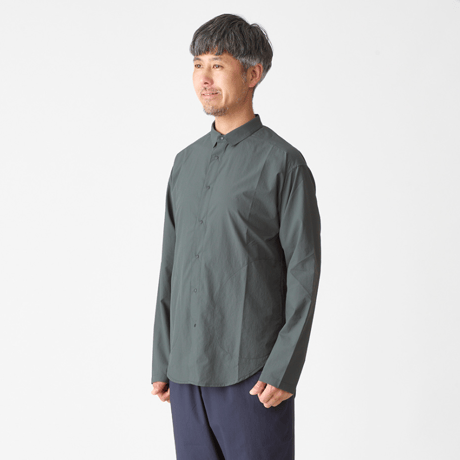 【Axesquin（アクシーズクイン）】Hutte Shirt （ヒュッテシャツ）