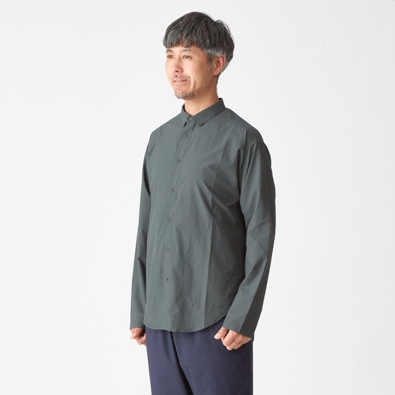 ●美品●アクシーズクイン　ボタンシャツ XL Axesquin（アクシーズクイン）】Hutte Shirt （ヒュッテシャツ