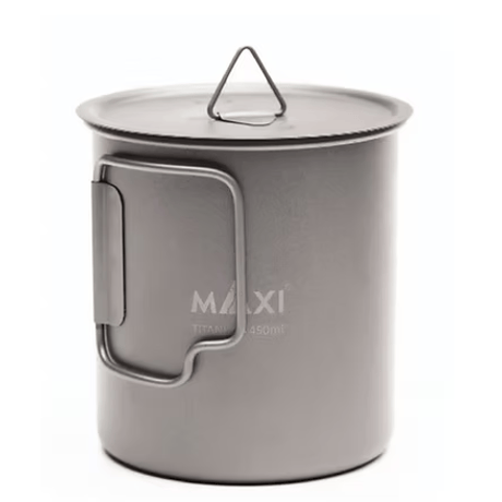 【MAXI】 チタン　カップフタ付　450ml