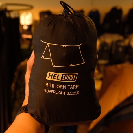 【HELSPORT】BitihornSuperlighjt Tarp 3.5 × 2.9　【ヘルスポート/ビティホーンタープ】