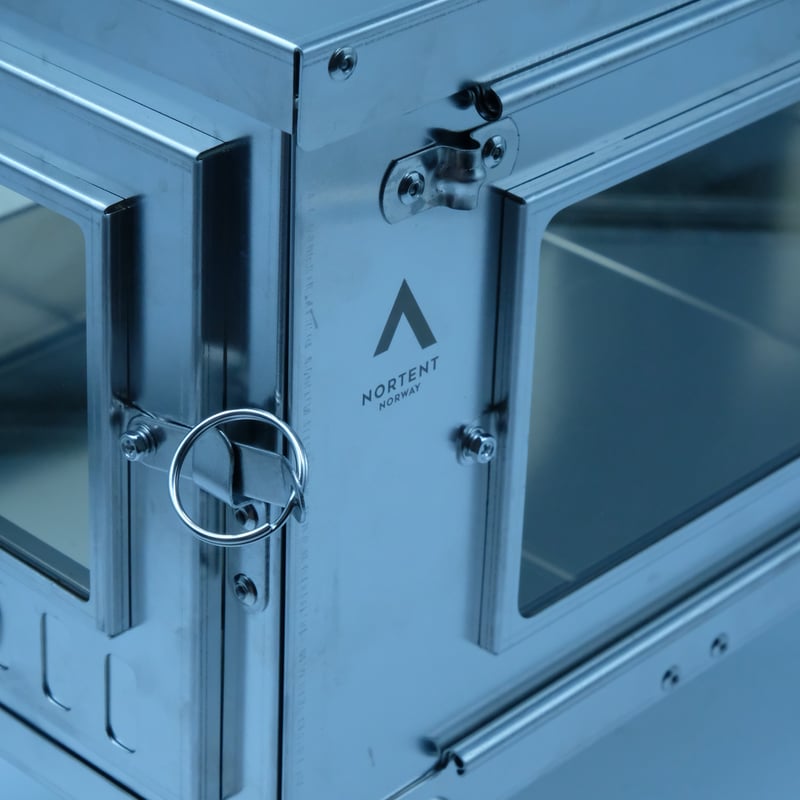 NORTENT（ノルテント）】 Foldable Stainless Steel Stove