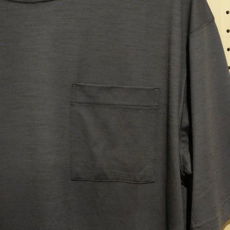 【迷迭香（マンネンロウ）】AXIO WOOL HIKER TEE（アクシオ ウール ハイカー ティー）MCS-2F