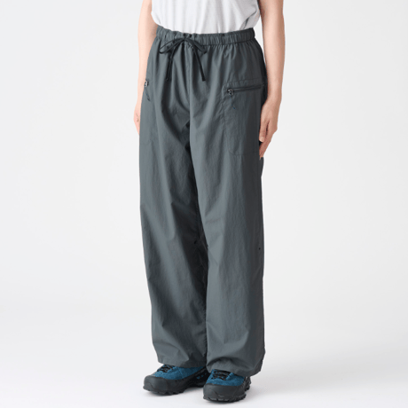 【AXESQUIN（アクシーズクイン）】Womens Hutte Wide Pant（ウィメンズ ヒュッテ ワイド パンツ）