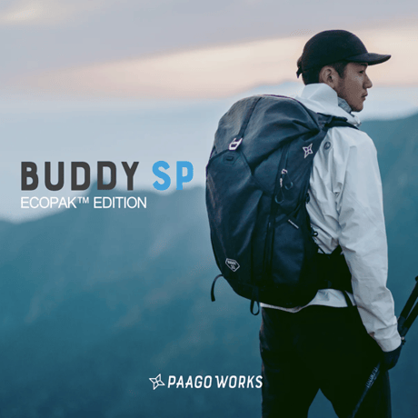 【PAAGO WORKS（パーゴワークス）】BUDDY16 SP　ブラック
