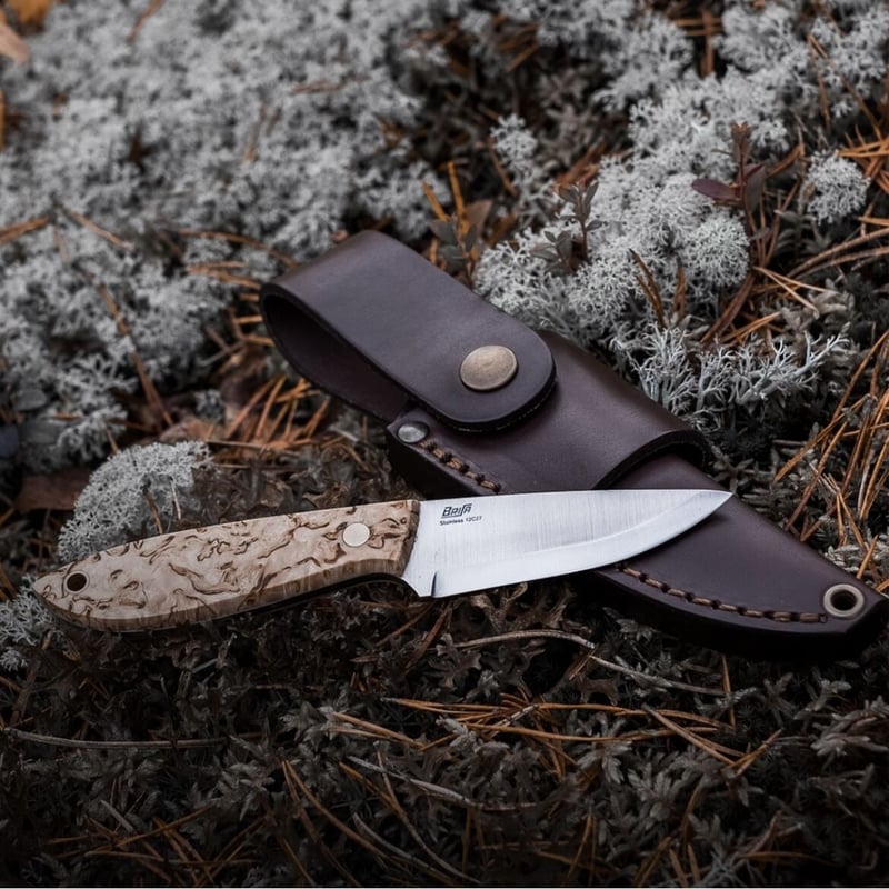 BRISA/ブリサ】 アウトドアナイフ BOBTAIL 80 / ボブテイル カーリー