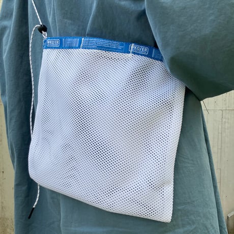 【Weekender（ウィークエンダー）】WEEKEND MESH FLAT SHOULDER WHITE