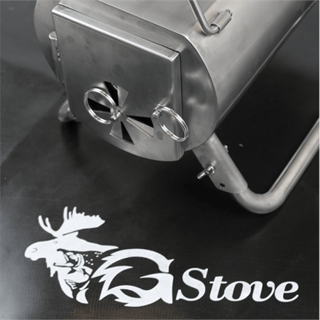 【G-stove / ジーストーブ】　防火マットXL（ラウンド型）
