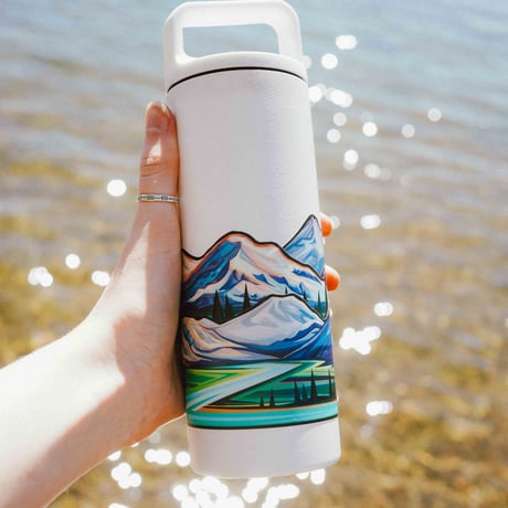 Cascade Volcanoes Infinity Sticker® ハイドラスケープ　ステッカー