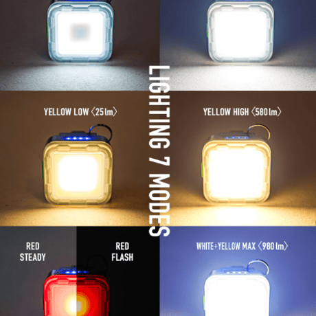 WHATNOT／タクティカルクリップライト クリアグレー｜TACTICAL CLIP LIGHT