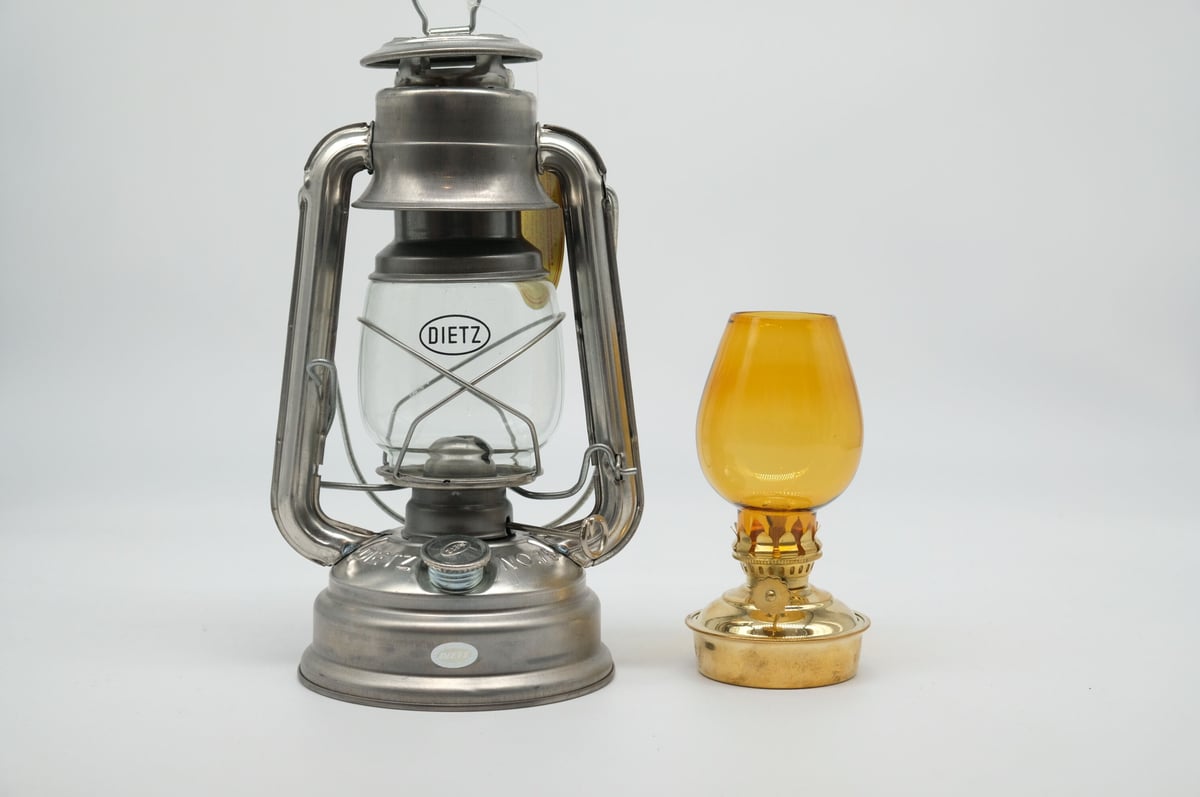 Vermont Lanterns バーモントランタン オイルランプ アンバーグラス