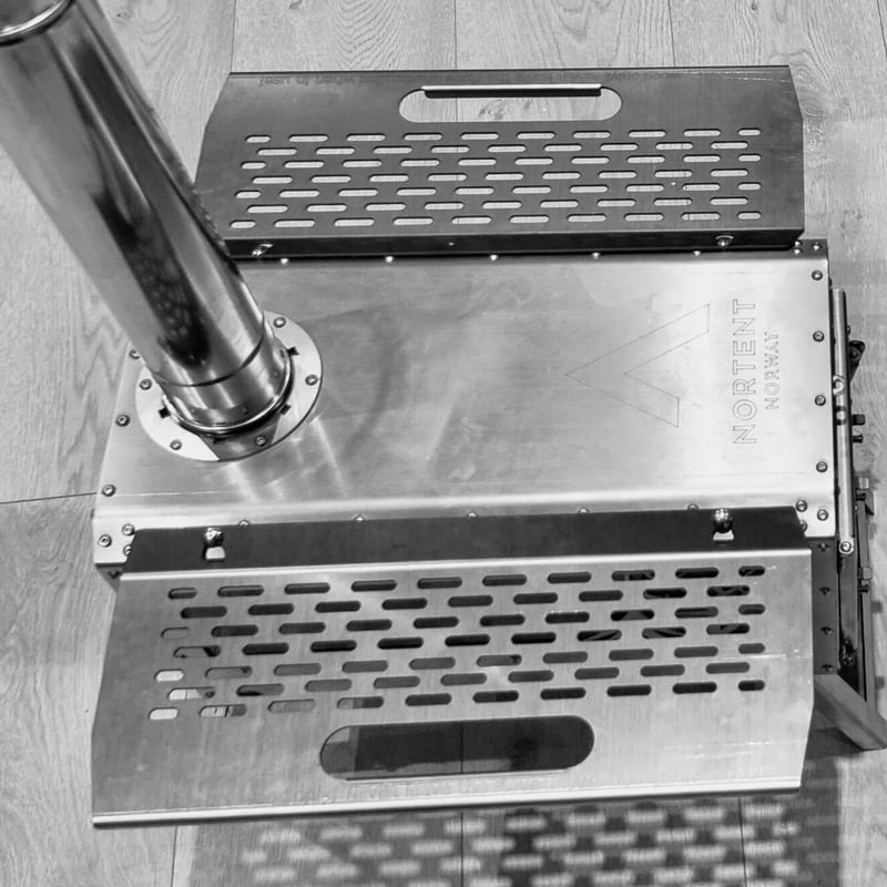 NORTENT】Stainless Steel Stove | yellowknife Ou