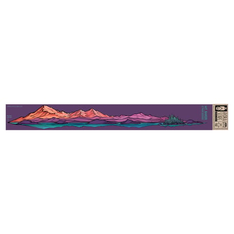 Hydrascape Mt. Baker & Twin Sisters Infinity Sticker® ハイドラスケープ　ステッカー