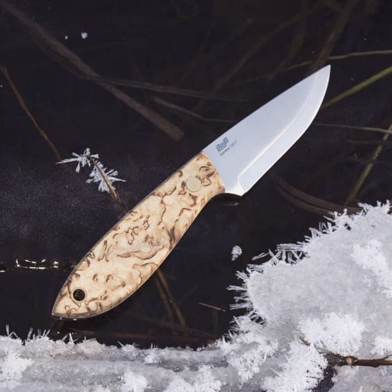 ブリサ BRISA ボブテイル80 BOBTAIL80 カーリーバーチ ナイフ アウトドア キャンプに 【正規品】 BRISA/ブリサ】 アウトドアナイフ BOBTAIL 80 / ボブテイル カーリー