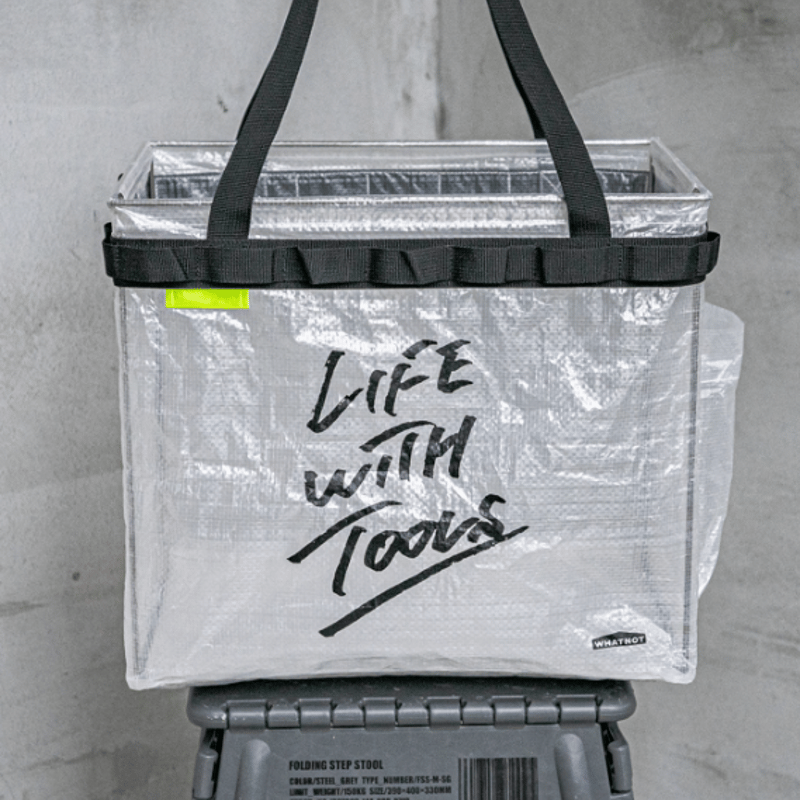 WHATNOT／ワンタッチバケット クリア（ONE TOUCH BUCKET CLEAR） |