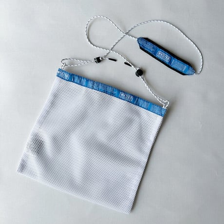 【Weekender（ウィークエンダー）】WEEKEND MESH FLAT SHOULDER WHITE