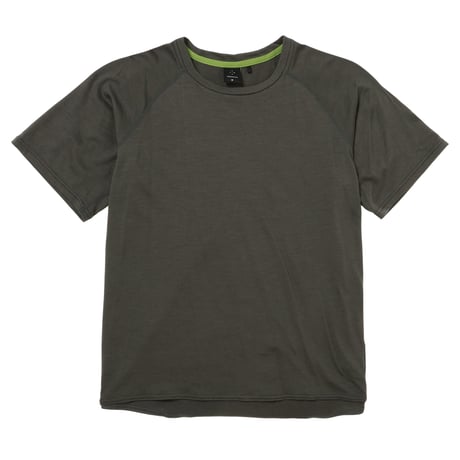 【AXESQUIN（アクシーズクイン）】Creare Merino Tencel SS Tee（クレアーレメリノテンセル ショートスリーブティー）