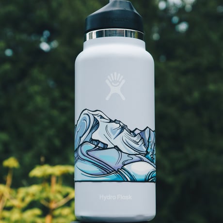 Hydrascape Mt. Rainier Infinity Sticker® ハイドラスケープ　ステッカー