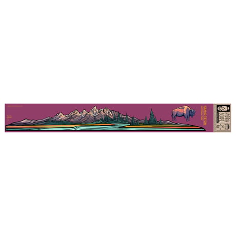Hydrascape Grand Teton National Park Infinity Sticker® ハイドラスケープ　ステッカー