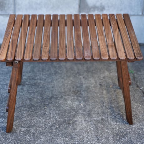 【CAMP MANIA PRODUCTS（キャンプマニアプロダクツ）】COMPACT MID TABLE オイルフィニッシュ
